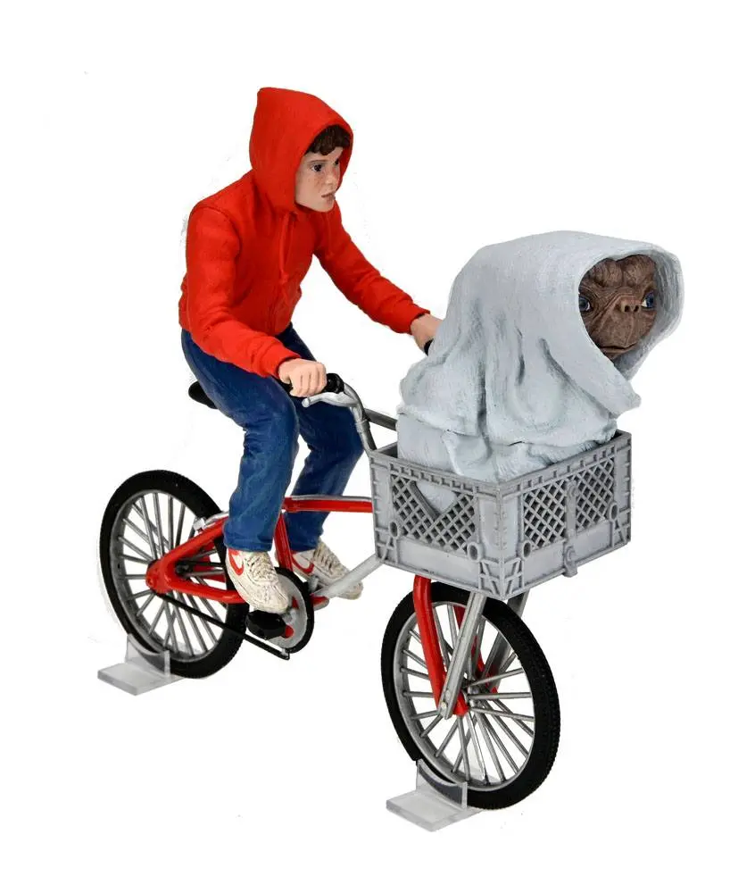 E.T. the Extra-Terrestrial Action Figure Elliott & E.T. on Bicycle 13 cm termékfotó