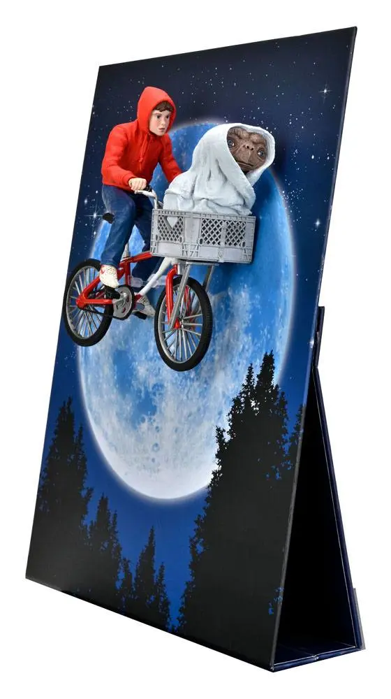 E.T. the Extra-Terrestrial Action Figure Elliott & E.T. on Bicycle 13 cm termékfotó