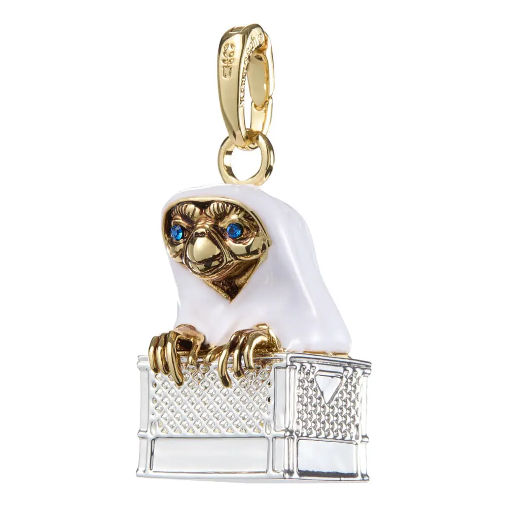 E.T. the Extra-Terrestrial Bracelet Charm Lumos E.T. In the Basket (gold & silver plated) termékfotó