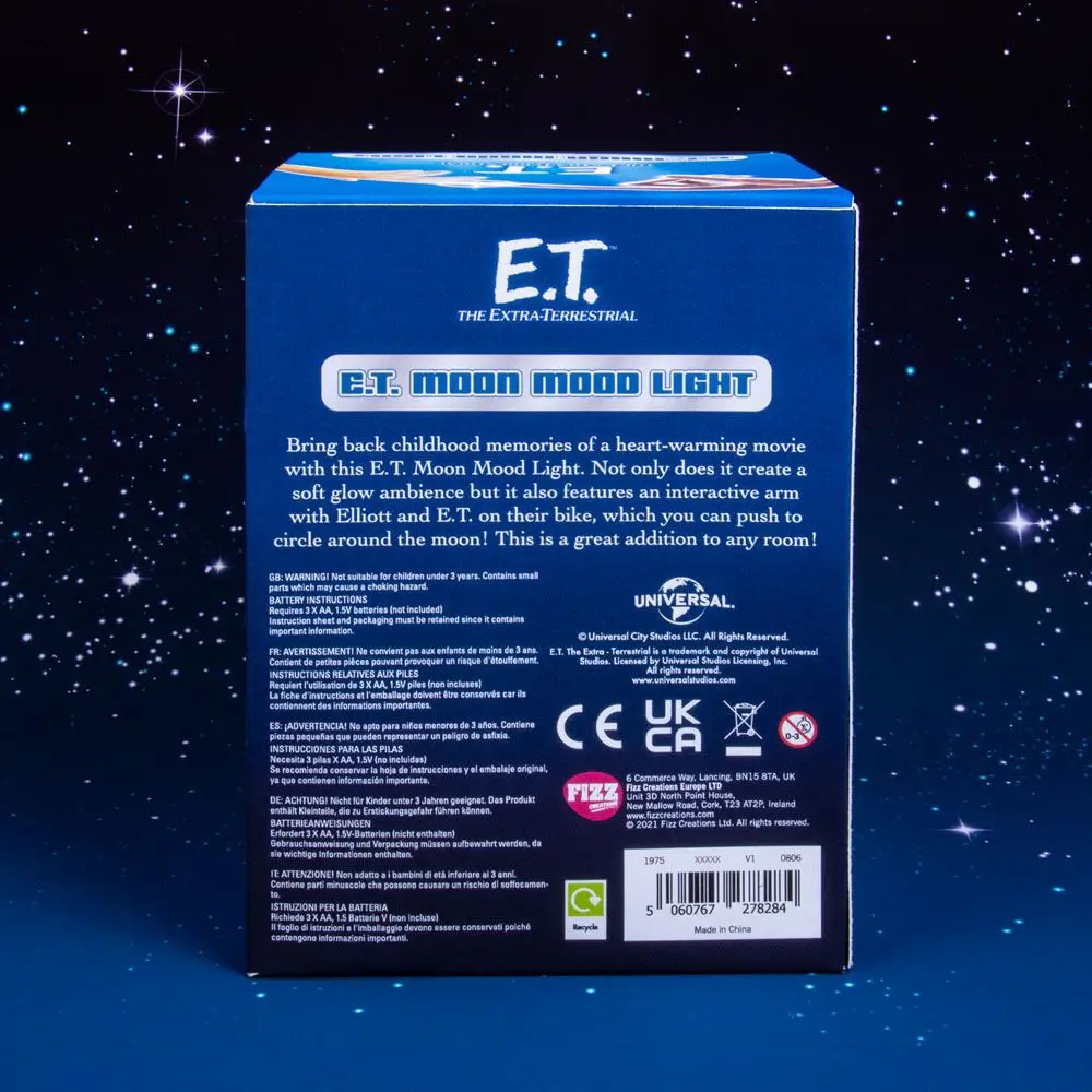 E.T. the Extra-Terrestrial Mood Light Moon 20 cm product photo