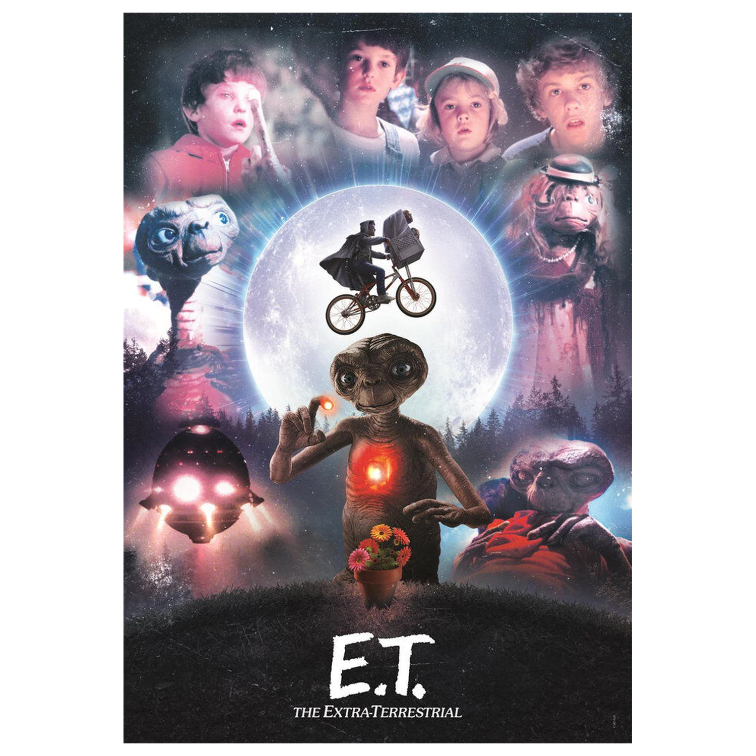 E.T. the Extra-Terrestrial puzzle 1000pcs product photo