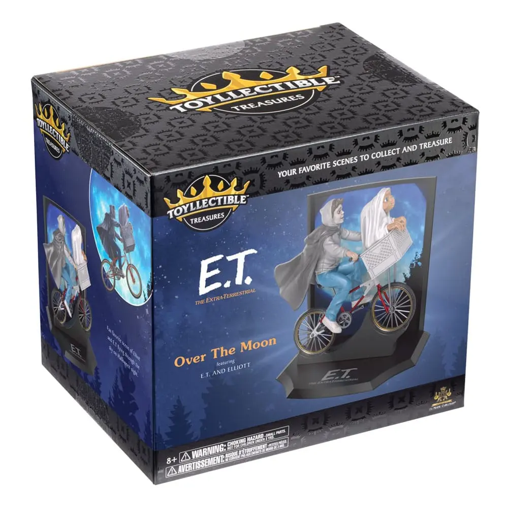 E.T. Toyllectible Treasure Statue E.T. and Elliott Over the Moon 13 cm product photo