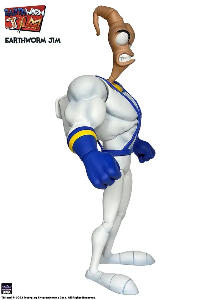 Earthworm Jim Action Figure Wave 1: Earthworm Jim &amp; Snot 15 cm product photo