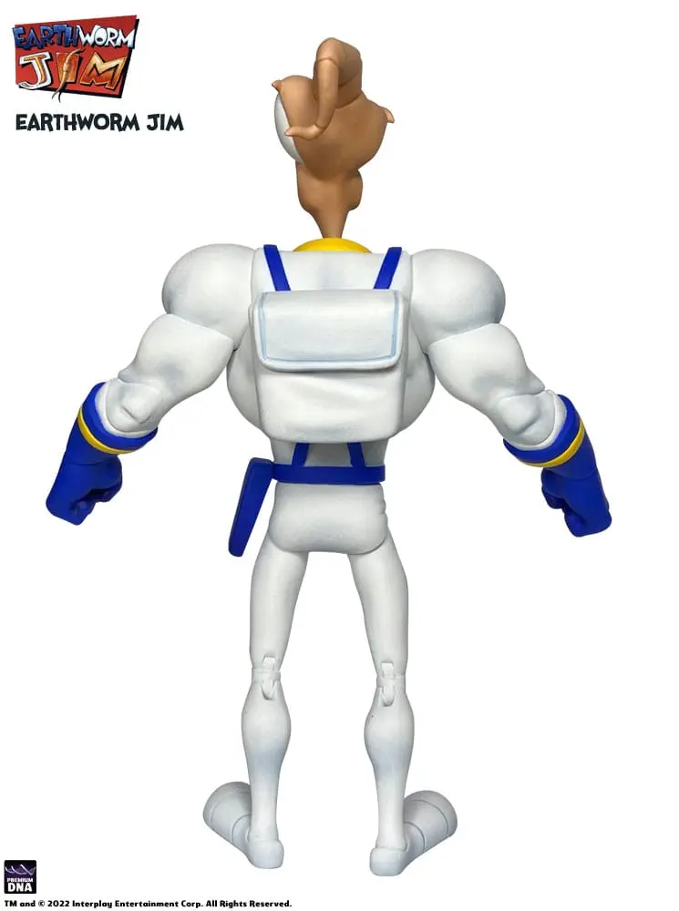 Earthworm Jim Action Figure Wave 1: Earthworm Jim &amp; Snot 15 cm product photo