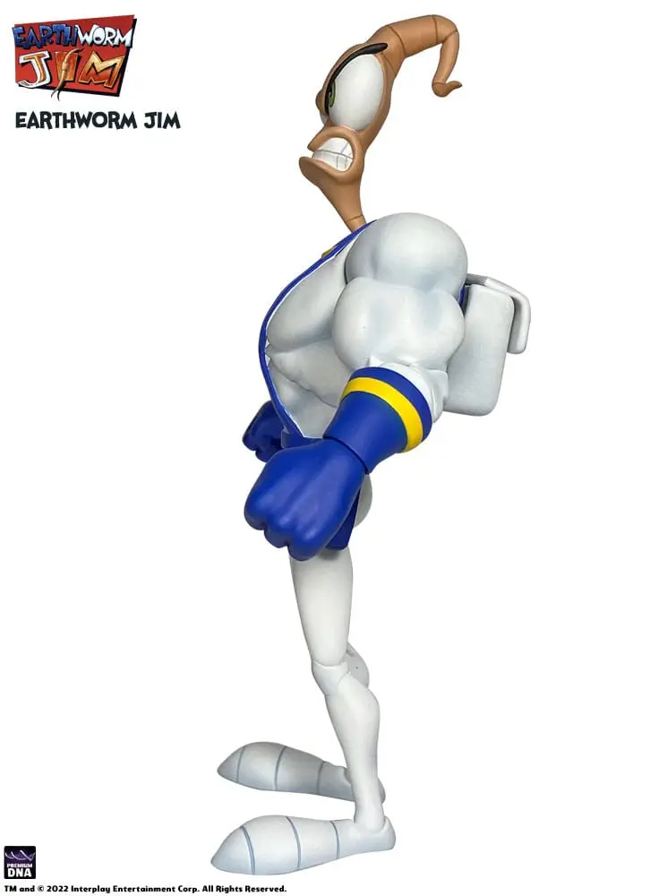 Earthworm Jim Action Figure Wave 1: Earthworm Jim &amp; Snot 15 cm product photo