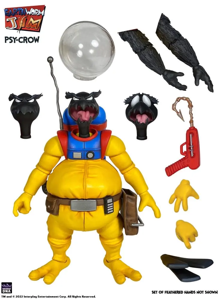 Earthworm Jim Action Figure Wave 1: Psy-Crow 15 cm termékfotó