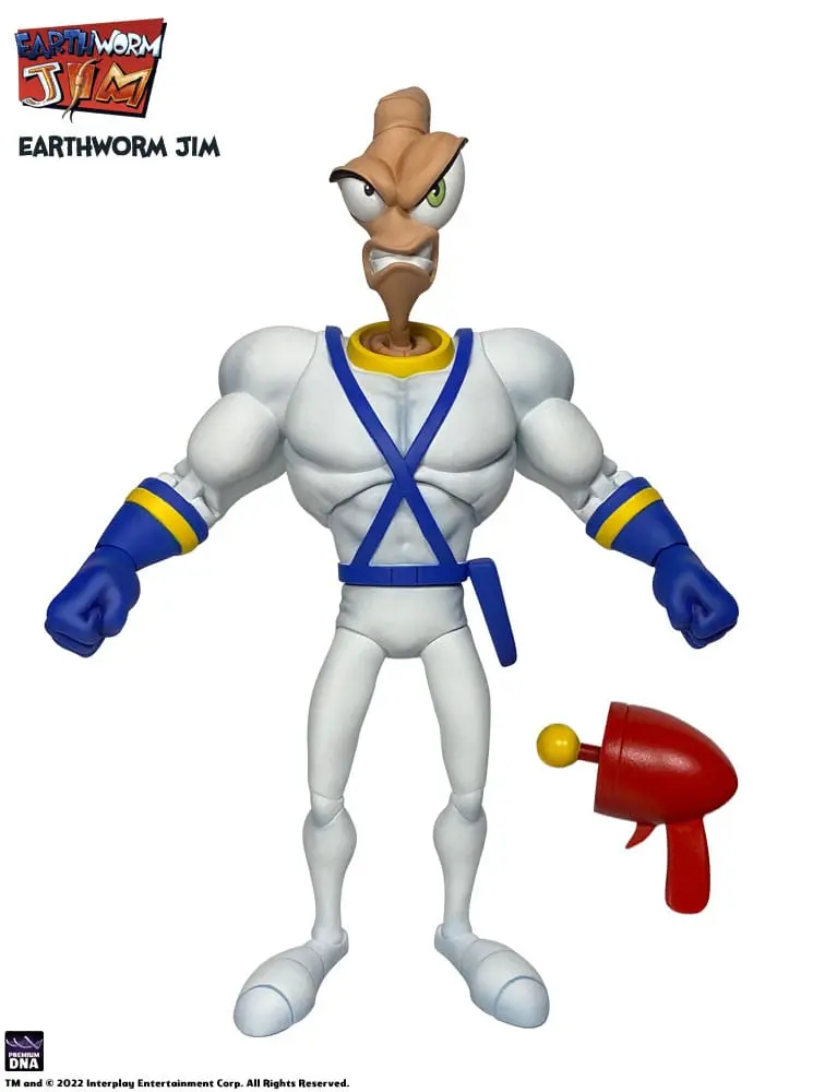 Earthworm Jim Accessory Pack Wave 1: Worm Body & Jim Heads termékfotó