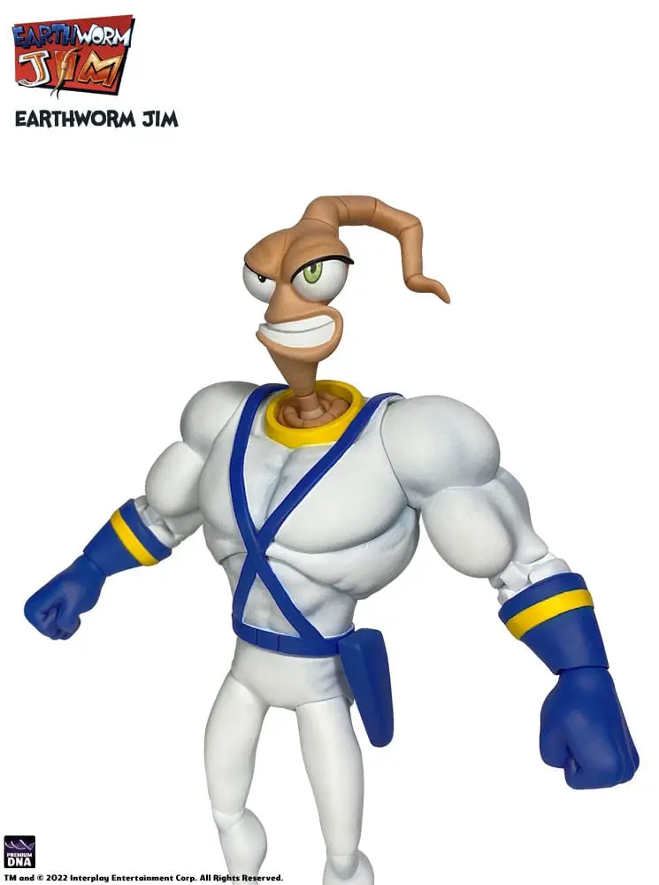 Earthworm Jim Accessory Pack Wave 1: Worm Body & Jim Heads termékfotó