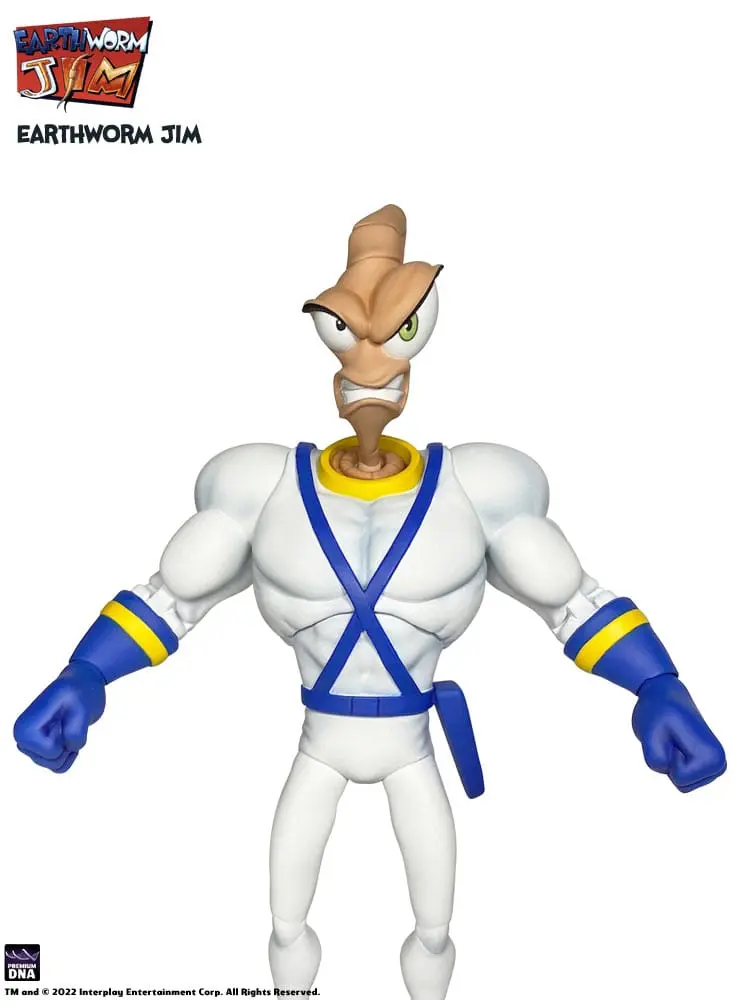 Earthworm Jim Accessory Pack Wave 1: Worm Body & Jim Heads termékfotó