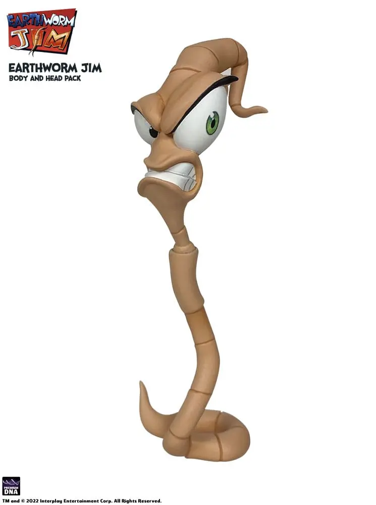 Earthworm Jim Accessory Pack Wave 1: Worm Body & Jim Heads termékfotó