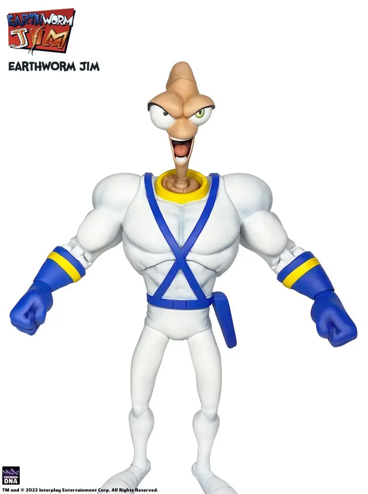 Earthworm Jim Accessory Pack Wave 1: Worm Body & Jim Heads termékfotó