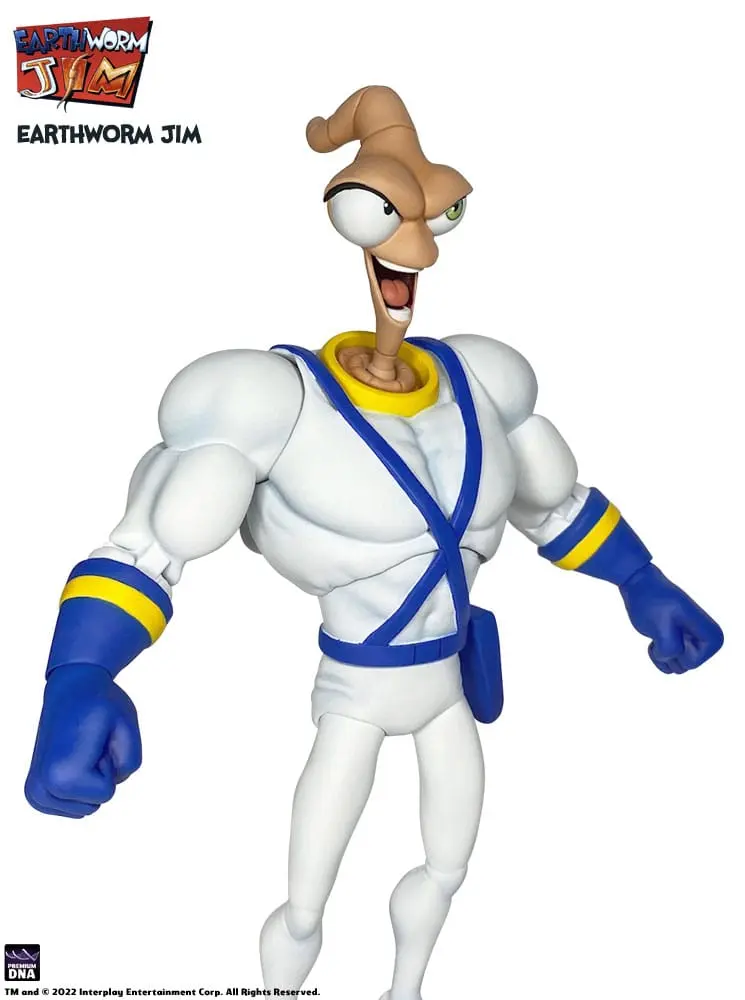 Earthworm Jim Accessory Pack Wave 1: Worm Body & Jim Heads termékfotó