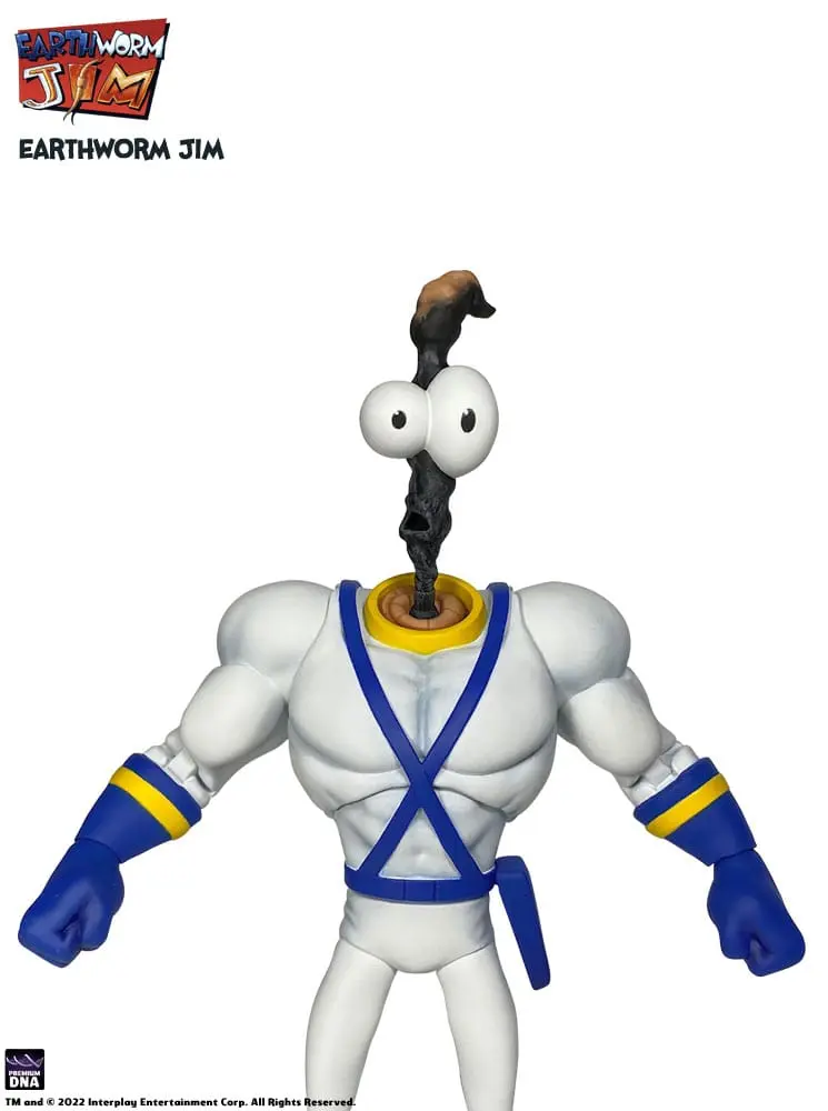 Earthworm Jim Accessory Pack Wave 1: Worm Body & Jim Heads termékfotó