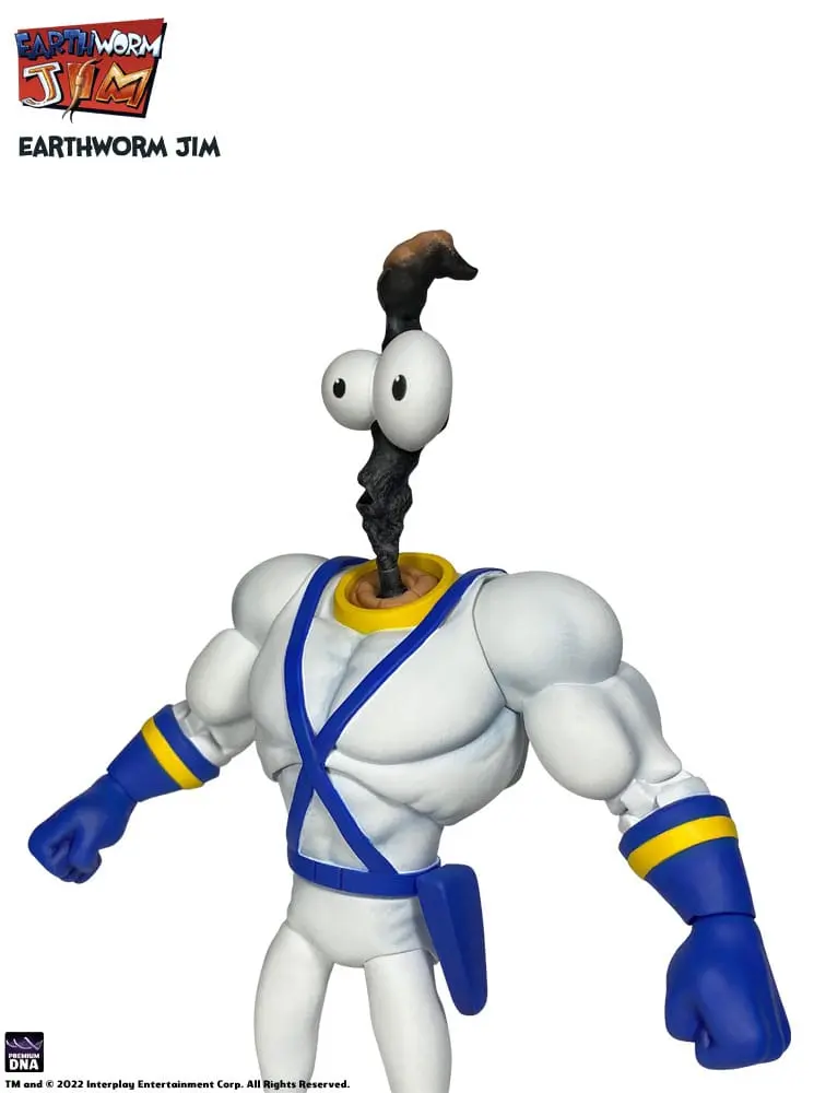 Earthworm Jim Accessory Pack Wave 1: Worm Body & Jim Heads termékfotó