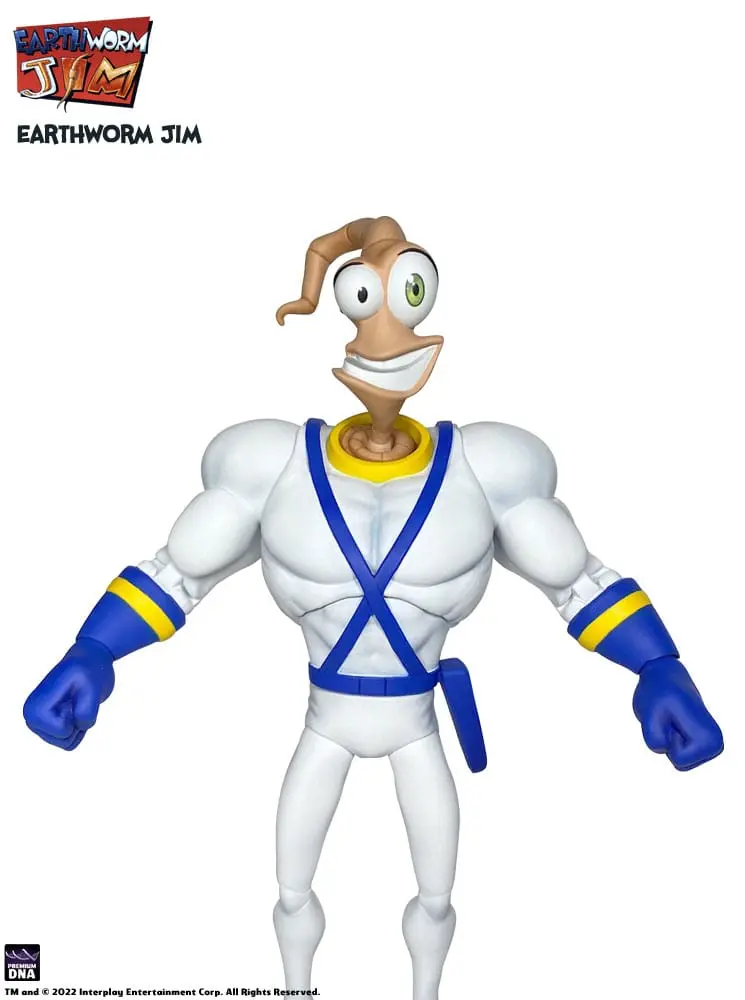 Earthworm Jim Accessory Pack Wave 1: Worm Body & Jim Heads termékfotó