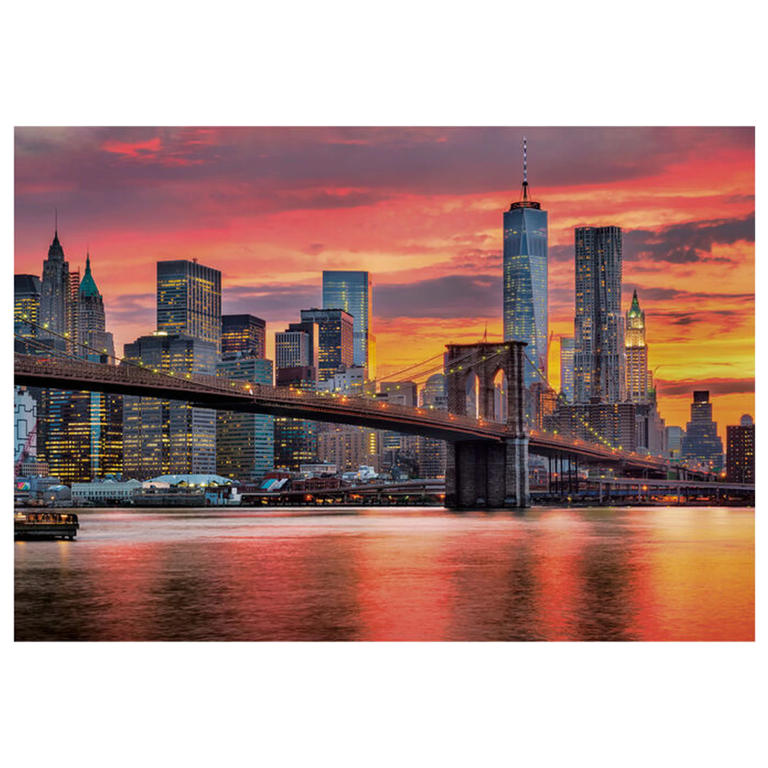East River at Dusk puzzle 1500pcs product photo