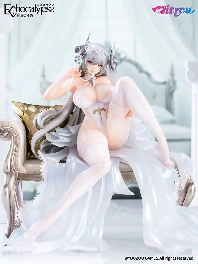 Echocalypse PVC Statue 1/7 Lilith Pure White Pledge Ver. 21 cm product photo