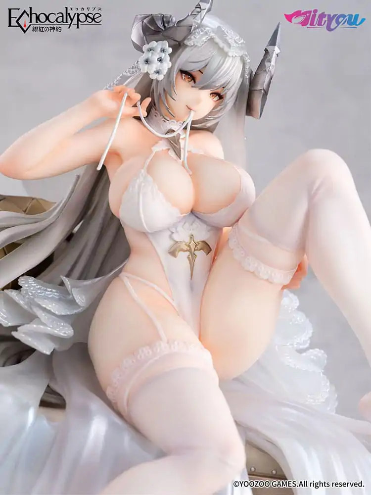 Echocalypse PVC Statue 1/7 Lilith Pure White Pledge Ver. 21 cm product photo