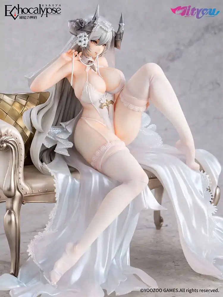 Echocalypse PVC Statue 1/7 Lilith Pure White Pledge Ver. 21 cm product photo