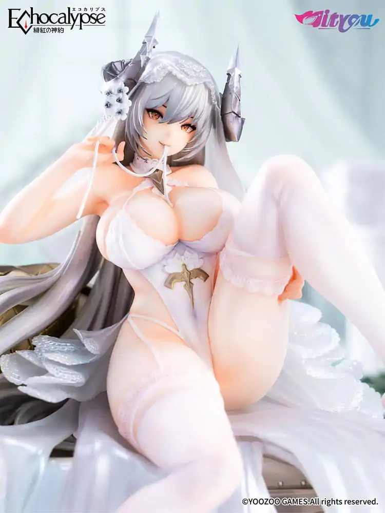 Echocalypse PVC Statue 1/7 Lilith Pure White Pledge Ver. 21 cm product photo