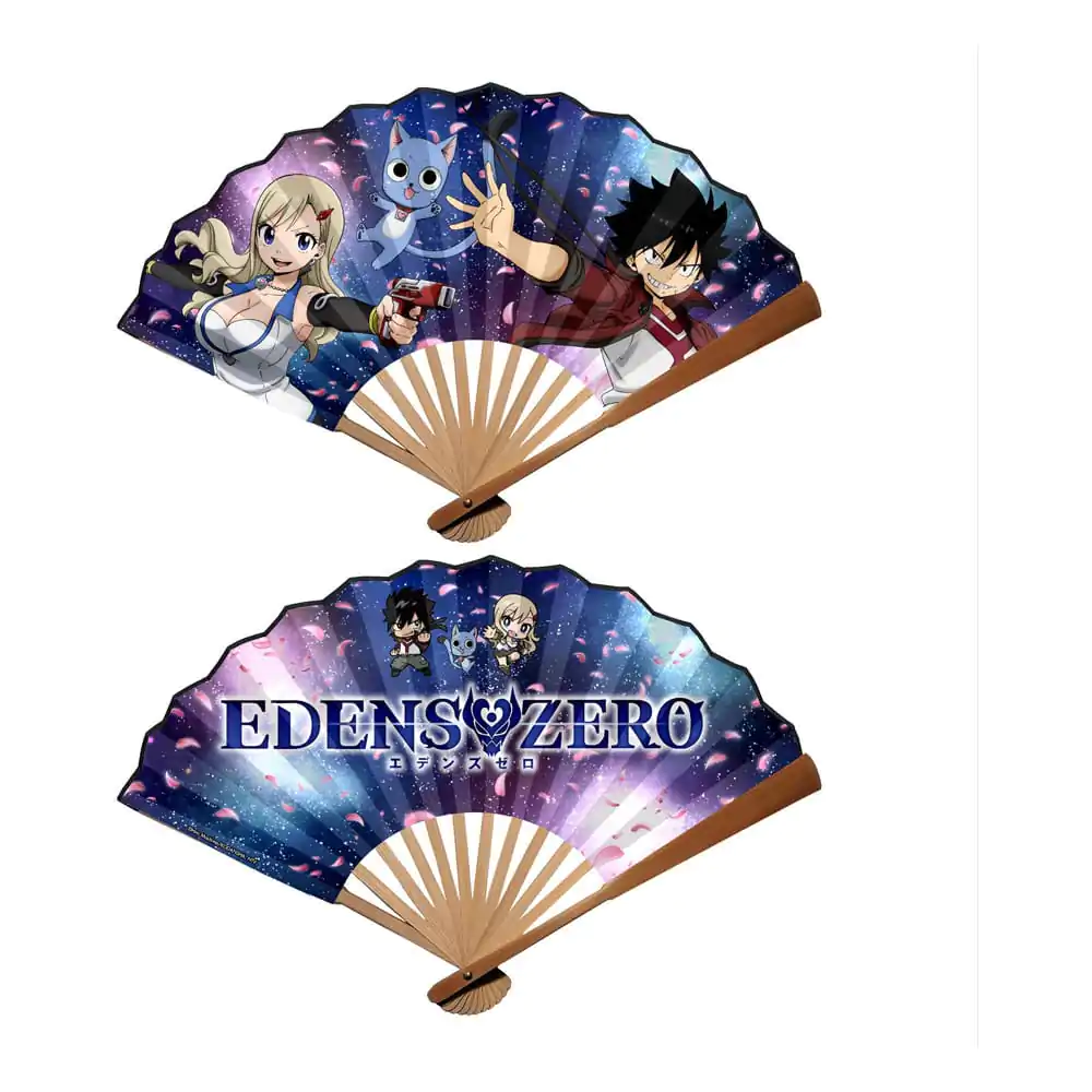 Edens Zero Folding Fan Rebecca, Happy &amp; Shiki product photo