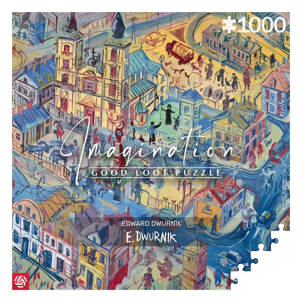 Edward Dwurnik Imagination Puzzle Radzymin (1000 pieces) termékfotó