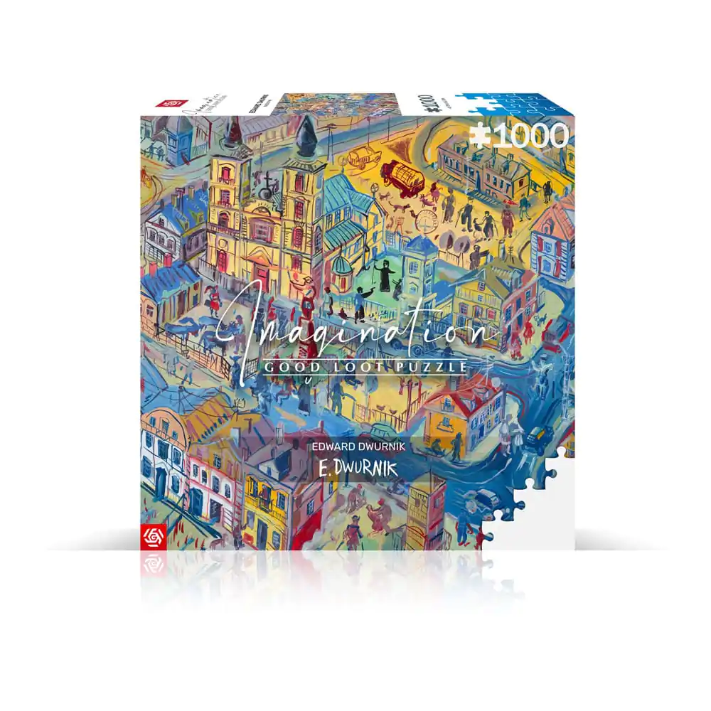 Edward Dwurnik Imagination Puzzle Radzymin (1000 pieces) termékfotó