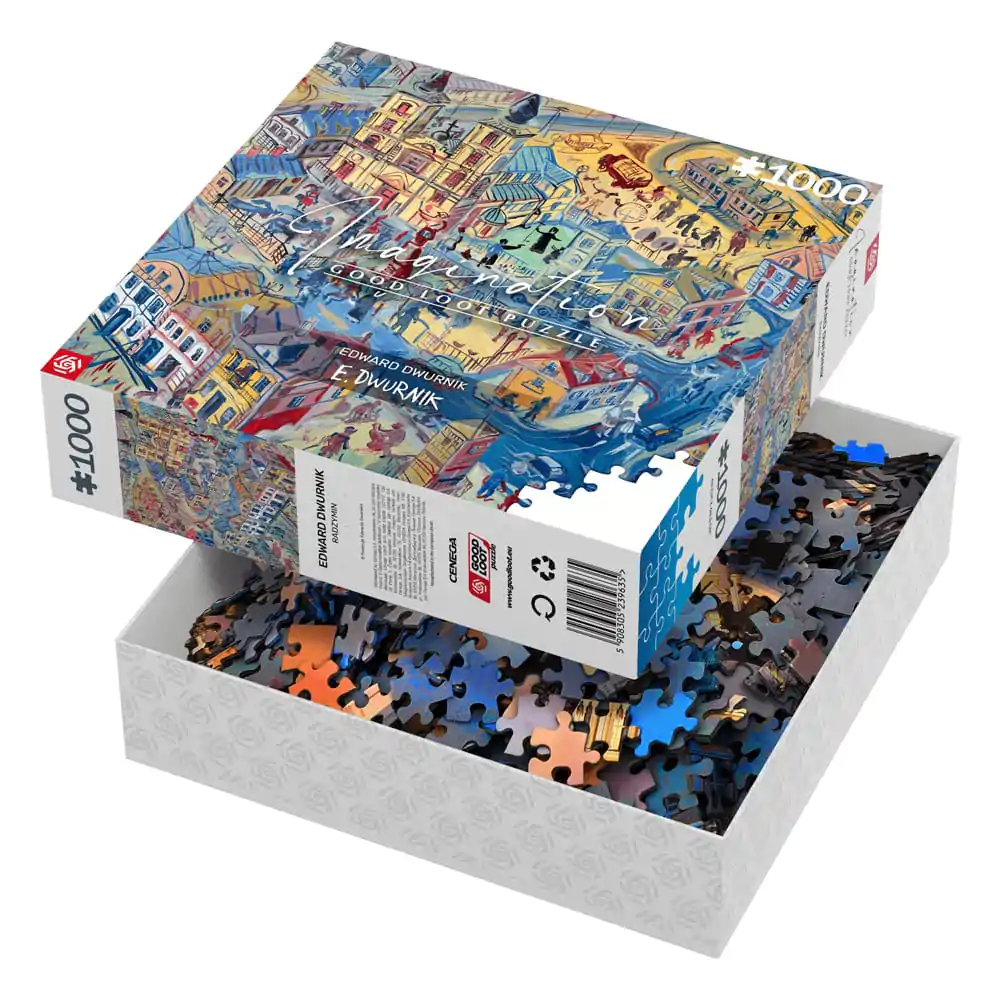 Edward Dwurnik Imagination Puzzle Radzymin (1000 pieces) termékfotó