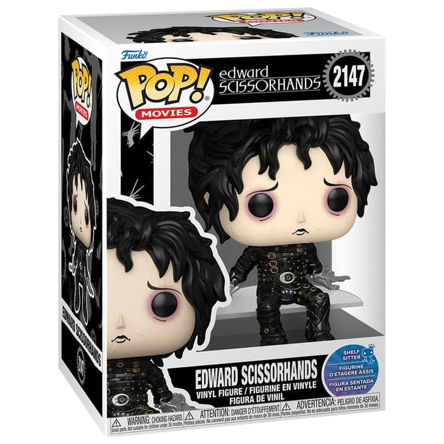 Edward Scissorhands Funko POP! Movies Vinyl Figure Edward (Sitting) 9 cm product photo