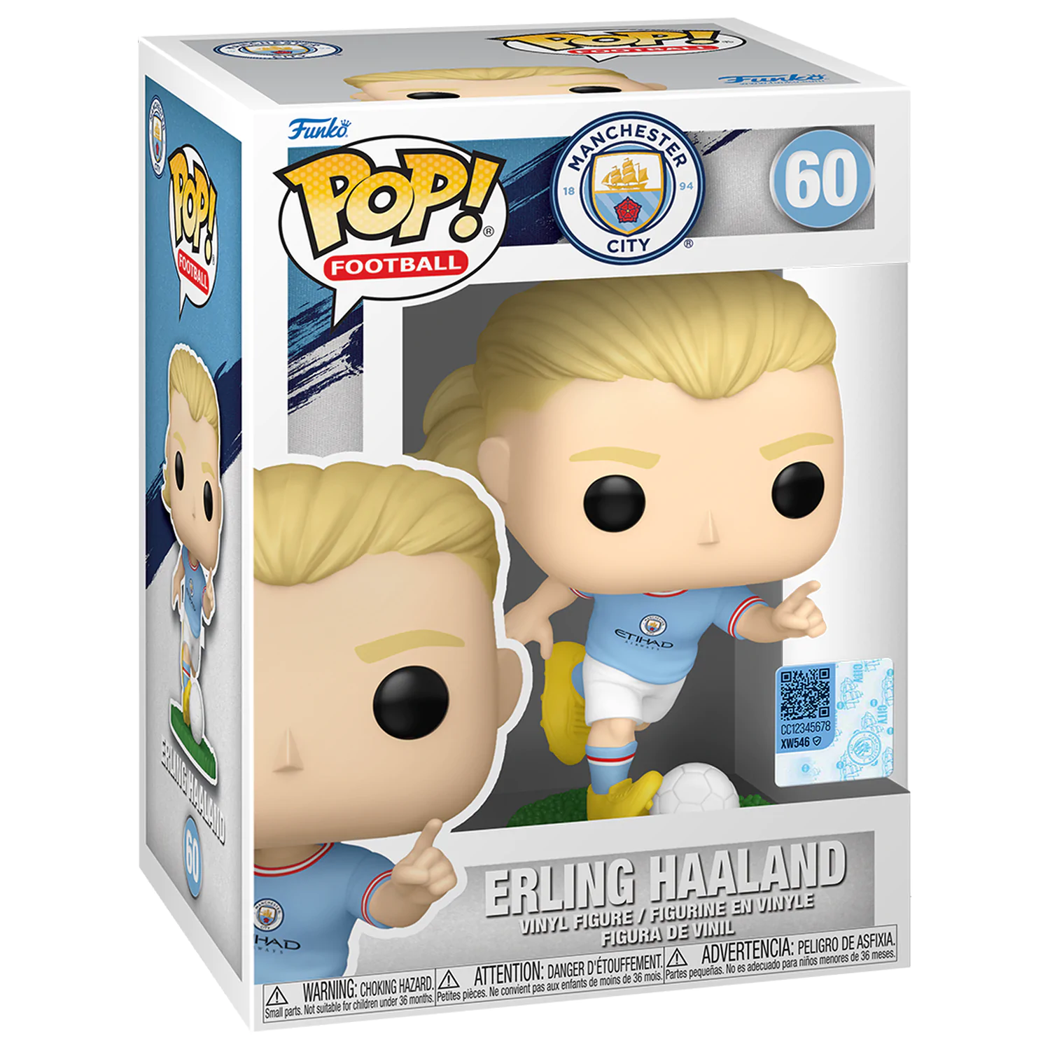EFL POP! Football Vinyl Figure ManCity - Erling Haaland 9 cm product photo
