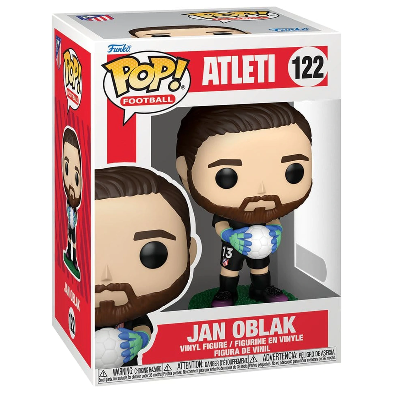 EFL Funko POP! MLS Vinyl Figure Atletico Madrid - Jan Oblak 9 cm product photo