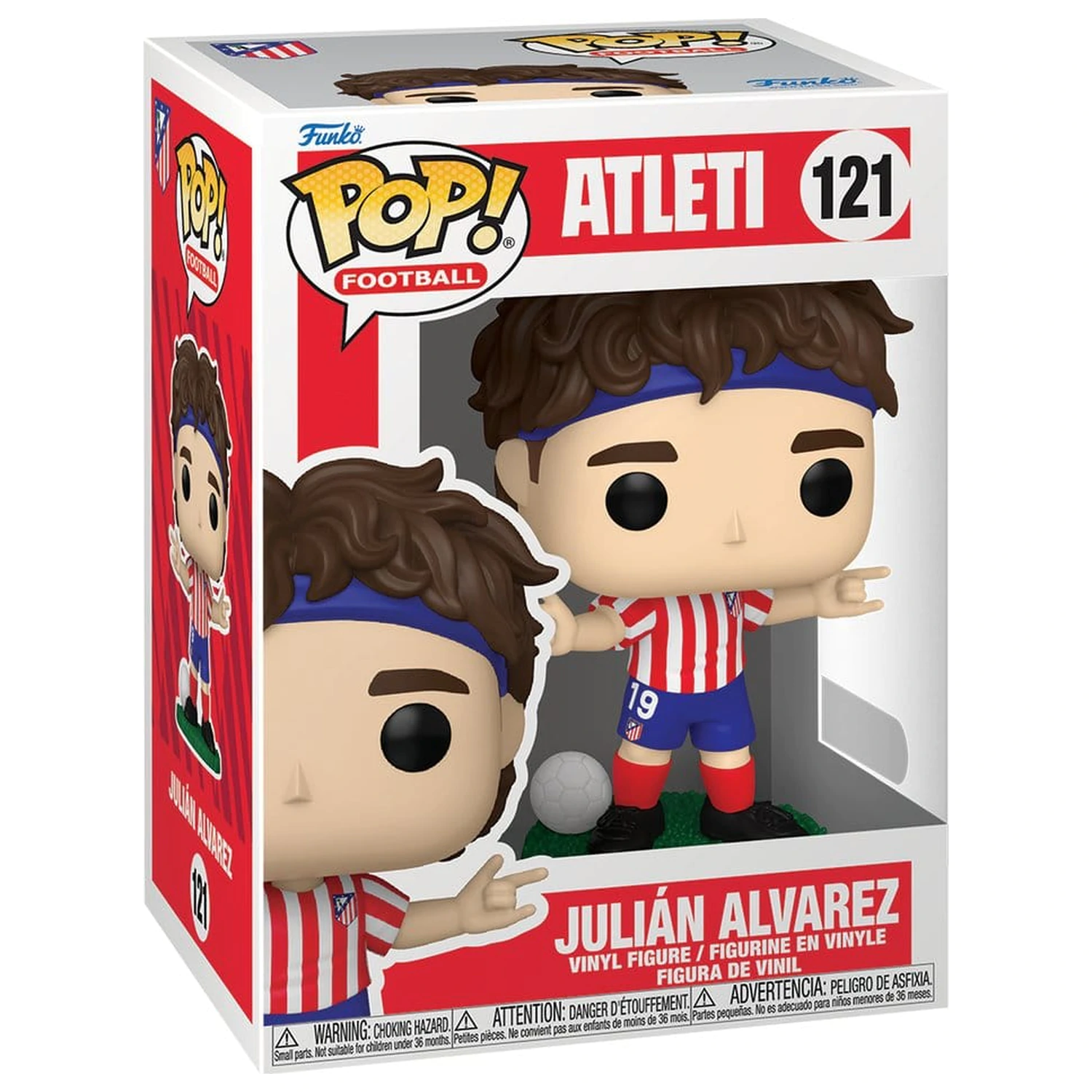 EFL Funko POP! MLS Vinyl Figure Atletico Madrid - Julian Alvarez 9 cm product photo