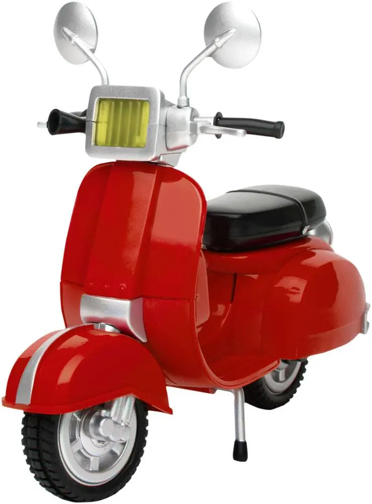 Egg Attack Action Light Up Vehicle Motorbike Classic Style Red Version 12 cm product photo