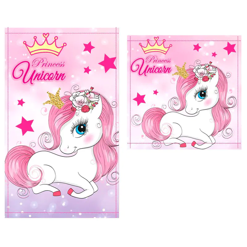 Unicorn set 2 cotton towels product photo