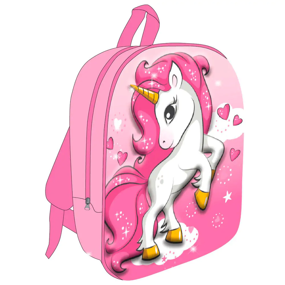 Unicorn 3D backpack 30cm product photo