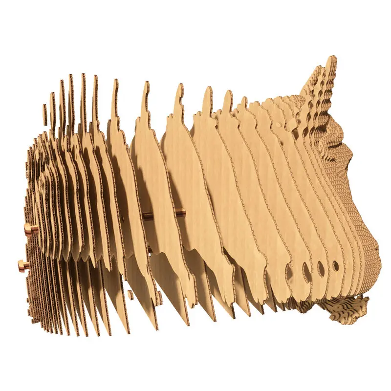 Unicorn cartonic 3D puzzle 65pcs product photo