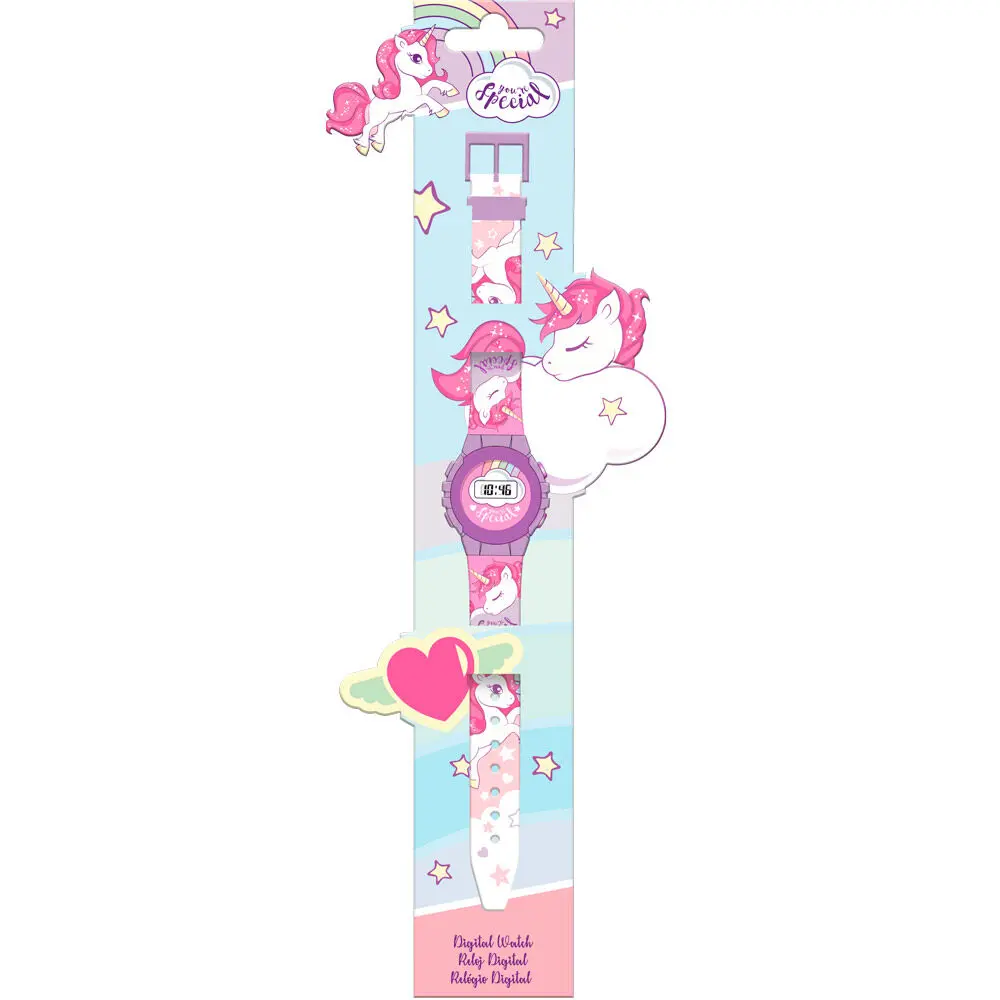Unicorn digital watch product photo