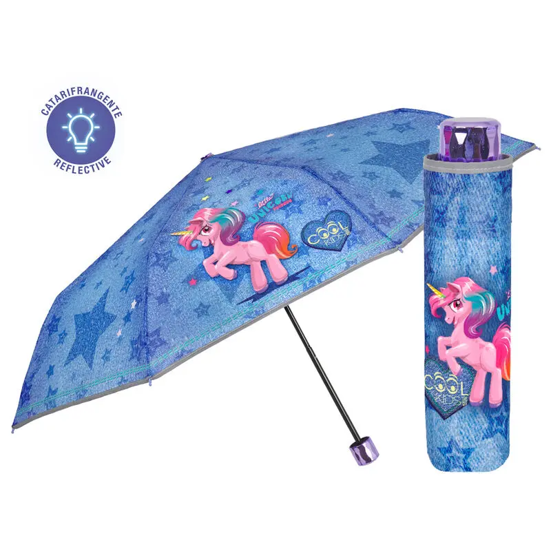 Unicorn manual folding umbrella 50cm product photo