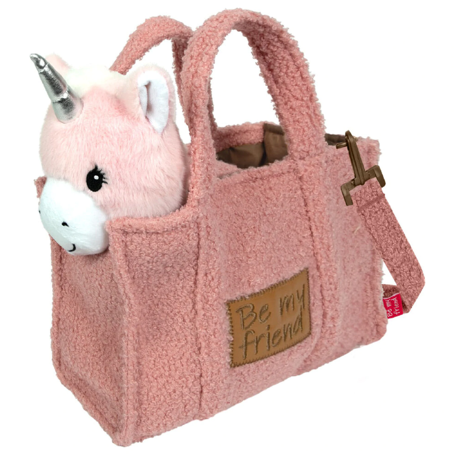 Unicorn plush + bag 28cm product photo