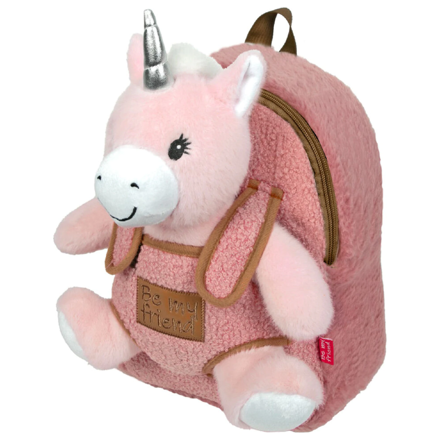 Unicorn plush + backpack 27cm product photo