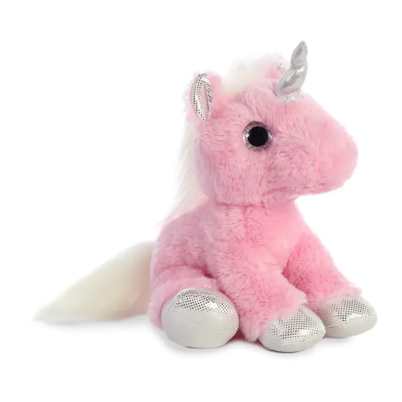 Unicorn pink solft plush toy 31cm product photo