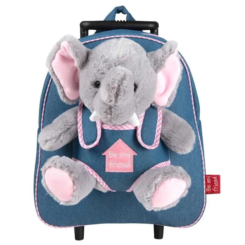 Elephant Allie backpack with plush toy 38cm termékfotó
