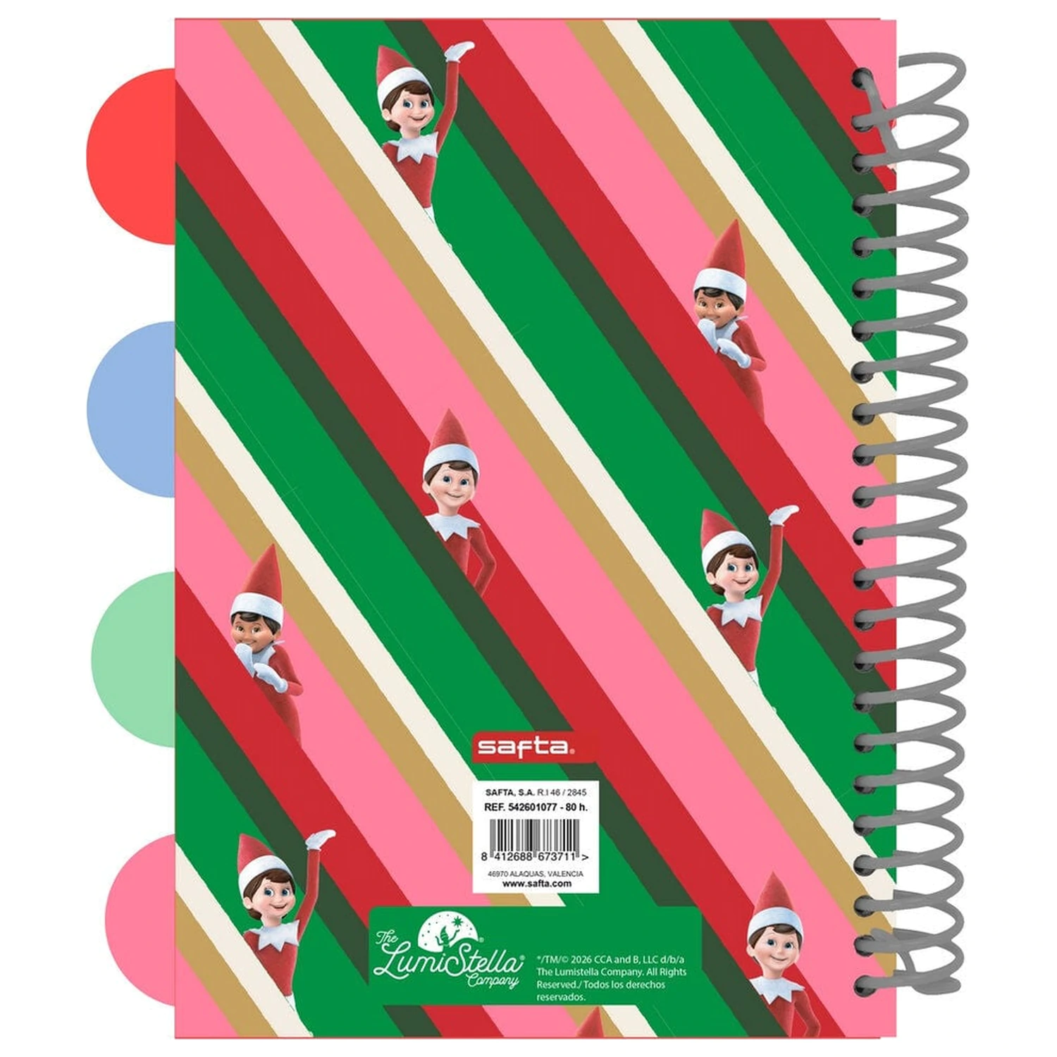 Elf On the Shelf A5 notebook product photo