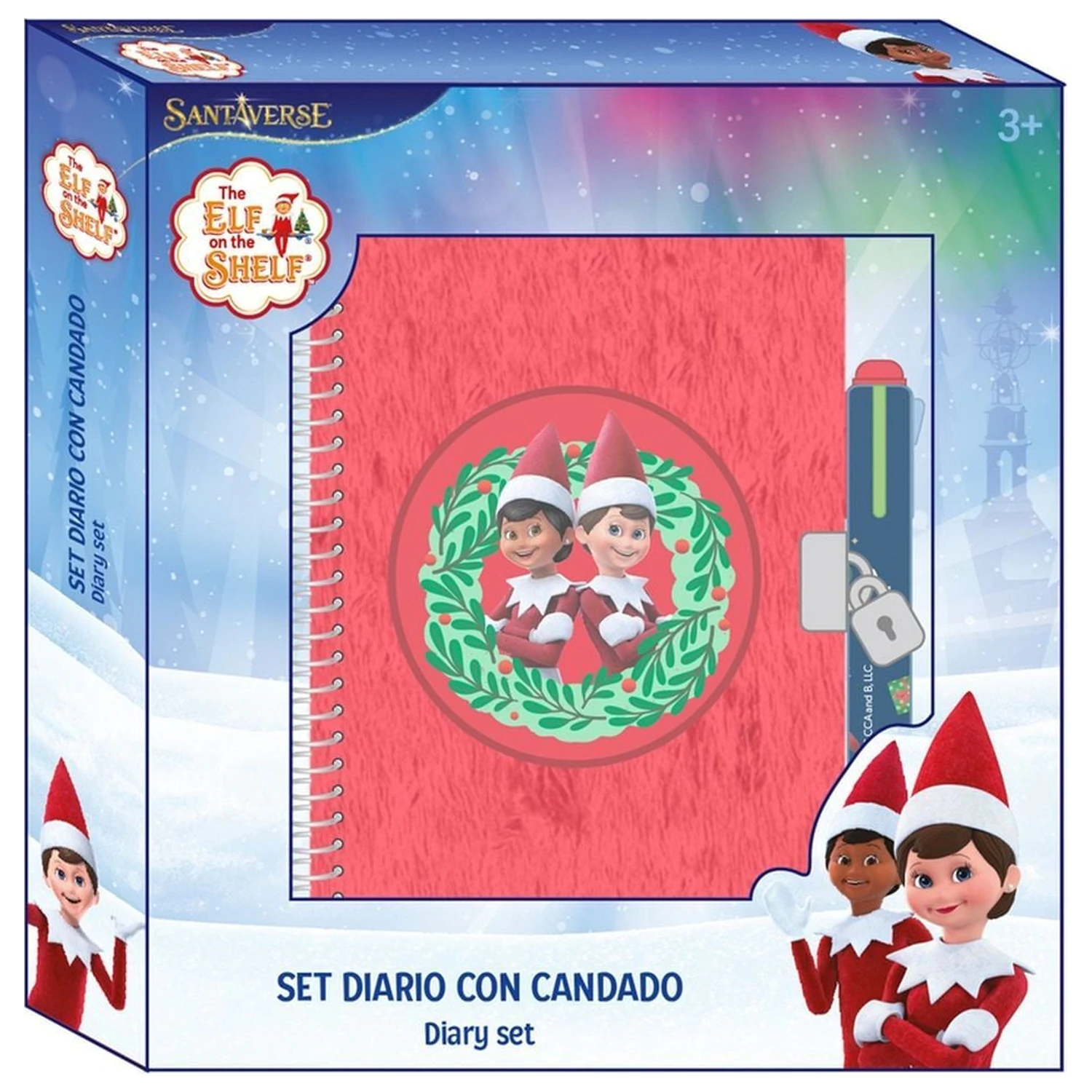 Elf On the Shelf Diary + 4-colour pen product photo