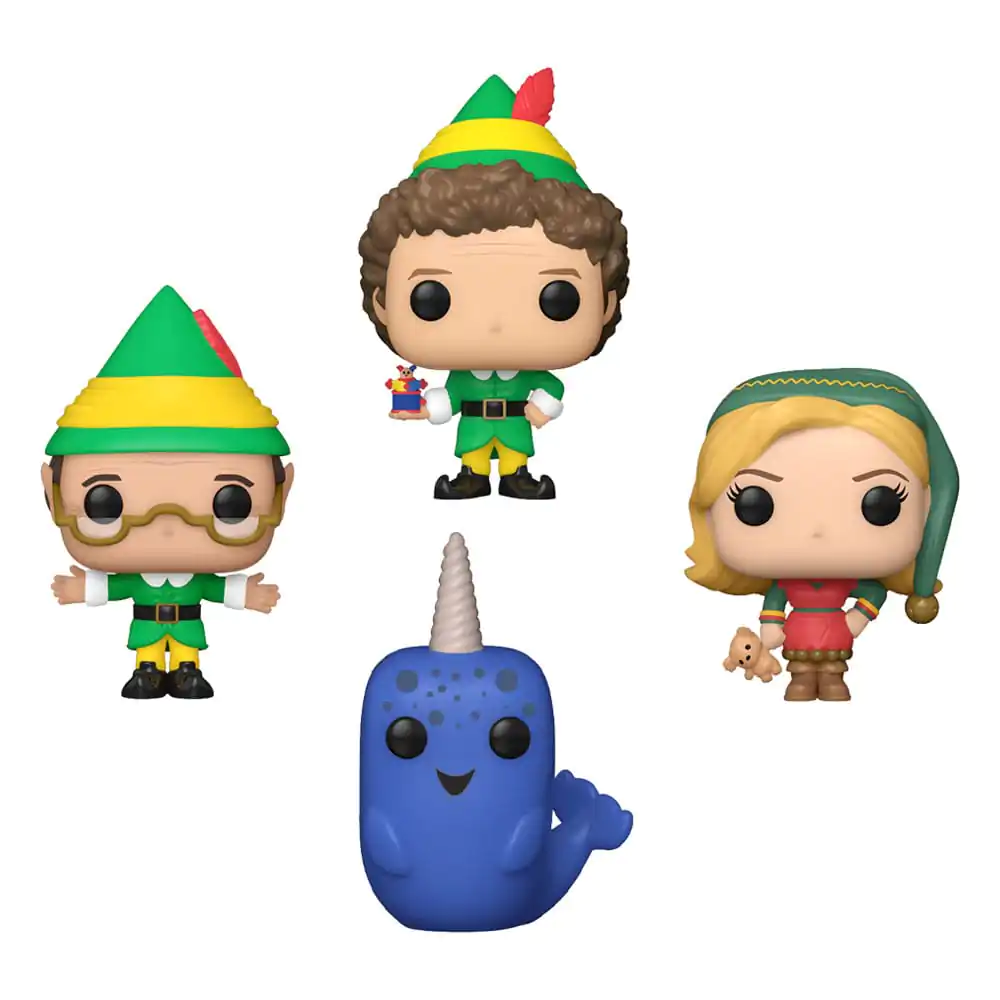 Elf Pocket POP! Vinyl Figure 4-Pack Tree Holiday 4 cm product photo