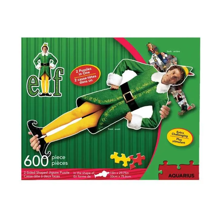 Elf Shaped Jigsaw Puzzle Elf (600 pieces) product photo