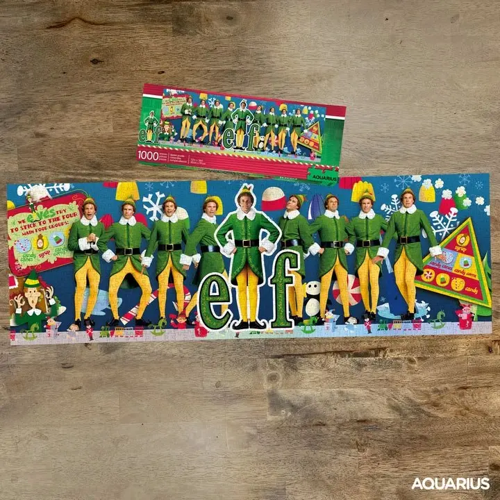 Elf Slim Jigsaw Puzzle Movie (1000 pieces) product photo