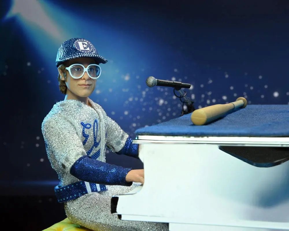Elton John Clothed Action Figure Live in '75 Deluxe Set 20 cm product photo