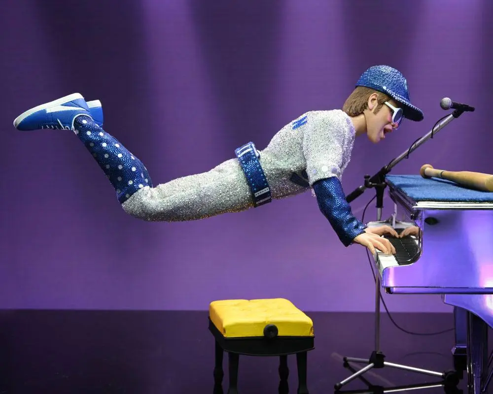 Elton John Clothed Action Figure Live in '75 Deluxe Set 20 cm product photo