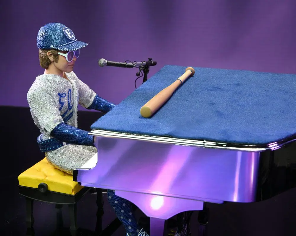 Elton John Clothed Action Figure Live in '75 Deluxe Set 20 cm product photo